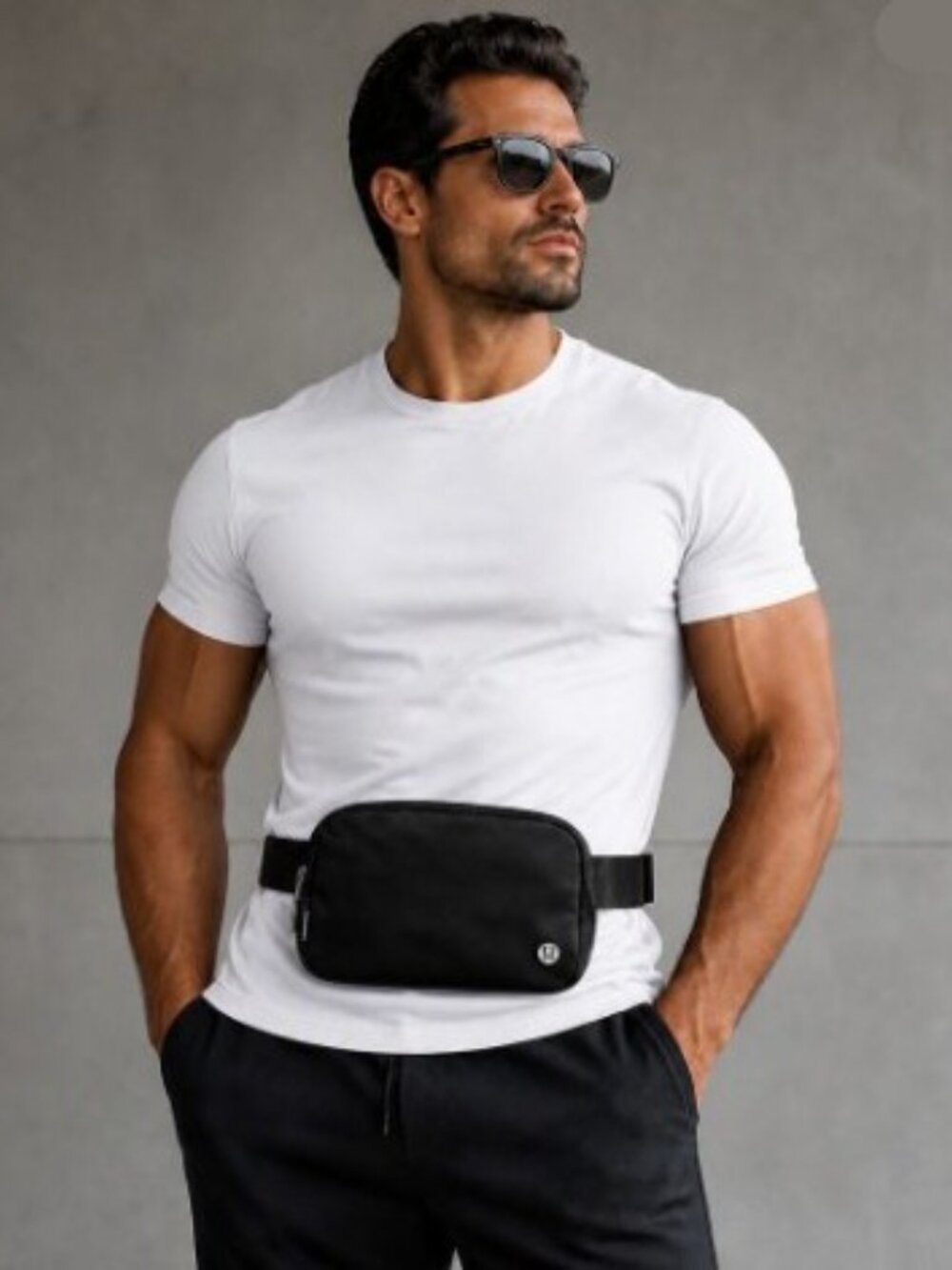 Lululemon Everywhere Belt Bag 1L – Black Extended Strap NWT